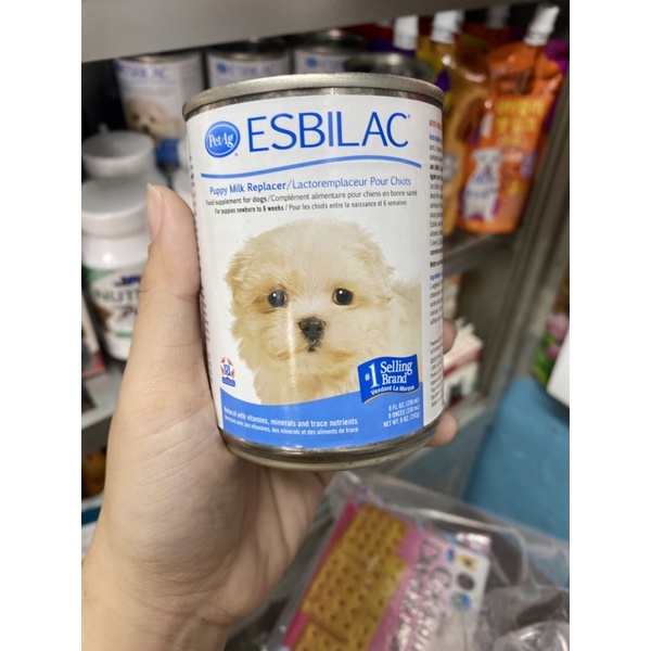 ESBILAC 236ml - Sữa lon pha sẵn dành cho chó con