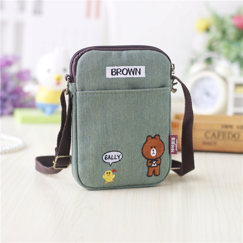 Túi Đeo Chéo Mini Đựng Điện Thoại Tiền Xu Thời Trang Mới Cho Nữ