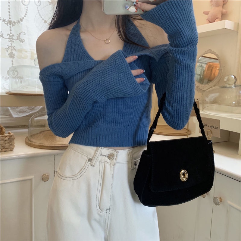 Áo Len Tay Dài Thời Trang Dành Cho Nữ