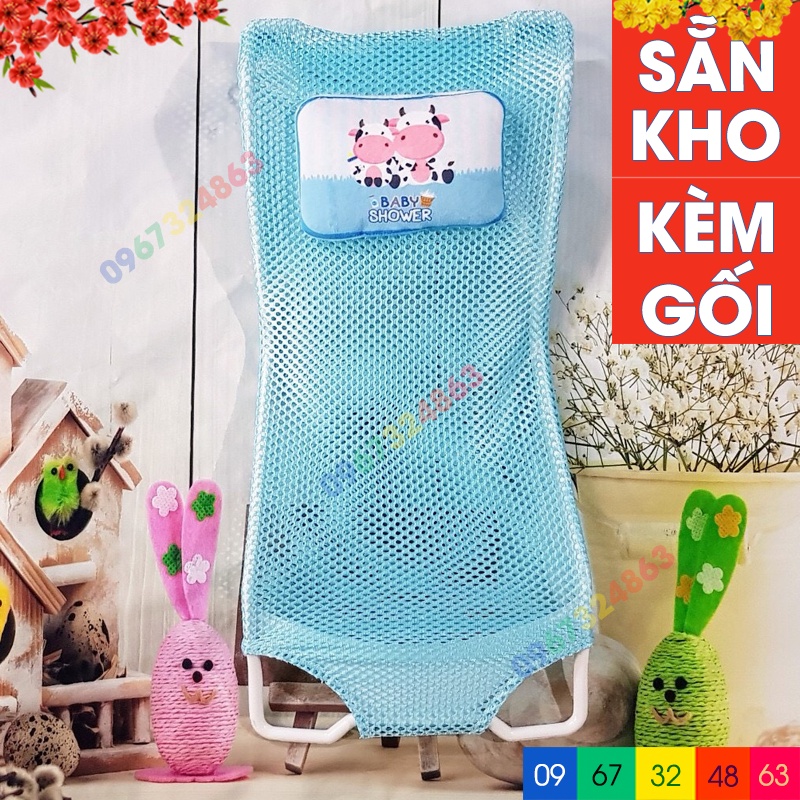 Lưới Tắm Kèm Gối Tiện Lợi Cho Bé