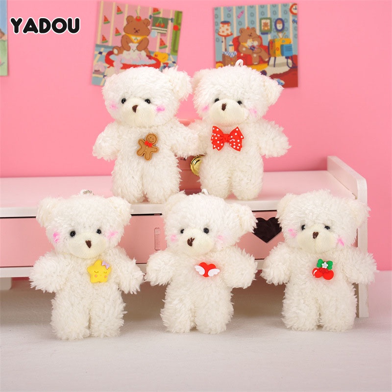 Móc khóa gấu nhồi bông YADOU dễ thương xinh xắn