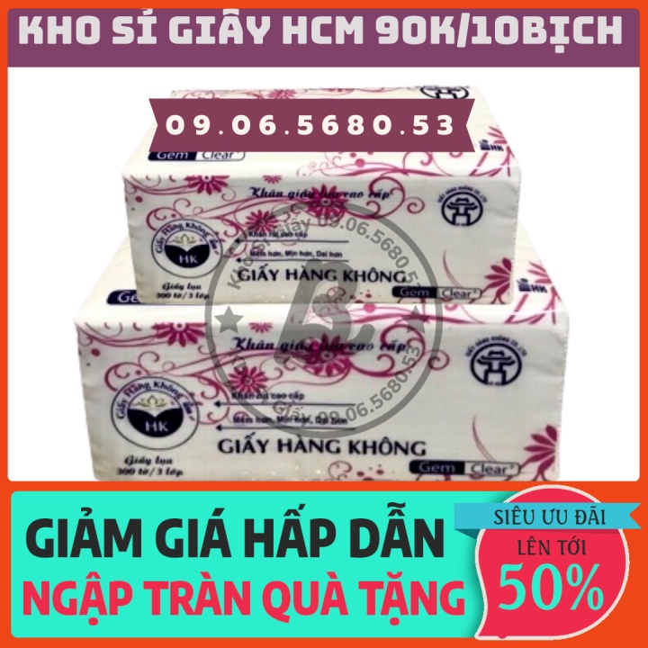 [FREESHIP] Khăn giấy rút, khăn giấy rút lụa vuôn 3 lớp cao cấp siêu mịn siêu dai | KHO GIẤY Q6 NHẬN SỈ