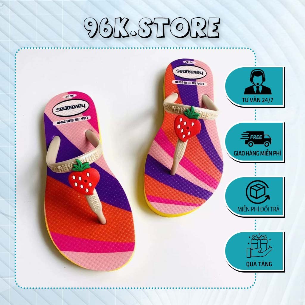 DÉP KẸP Dép Tông Lào Nữ mẫu Đế Vuông chram ONG Tiểu Mới 10 màu
