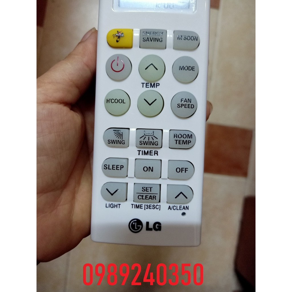 Điều khiển điều hòa LG đuổi muỗi