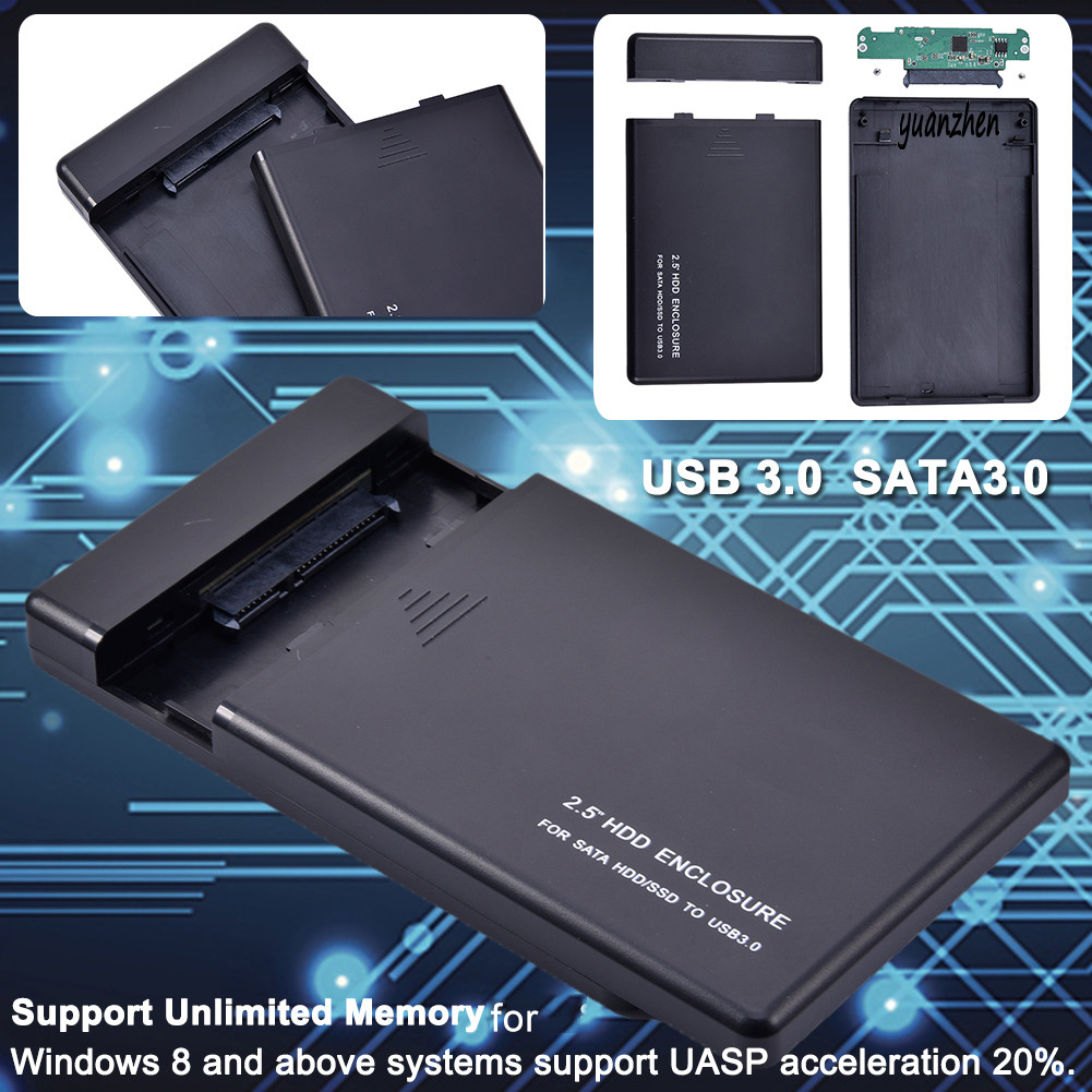 Hộp Đựng Ổ Cứng Ngoài Usb 3.0 5gbps 2.5inch Sata Hdd Ssd Cho Máy Tính | BigBuy360 - bigbuy360.vn