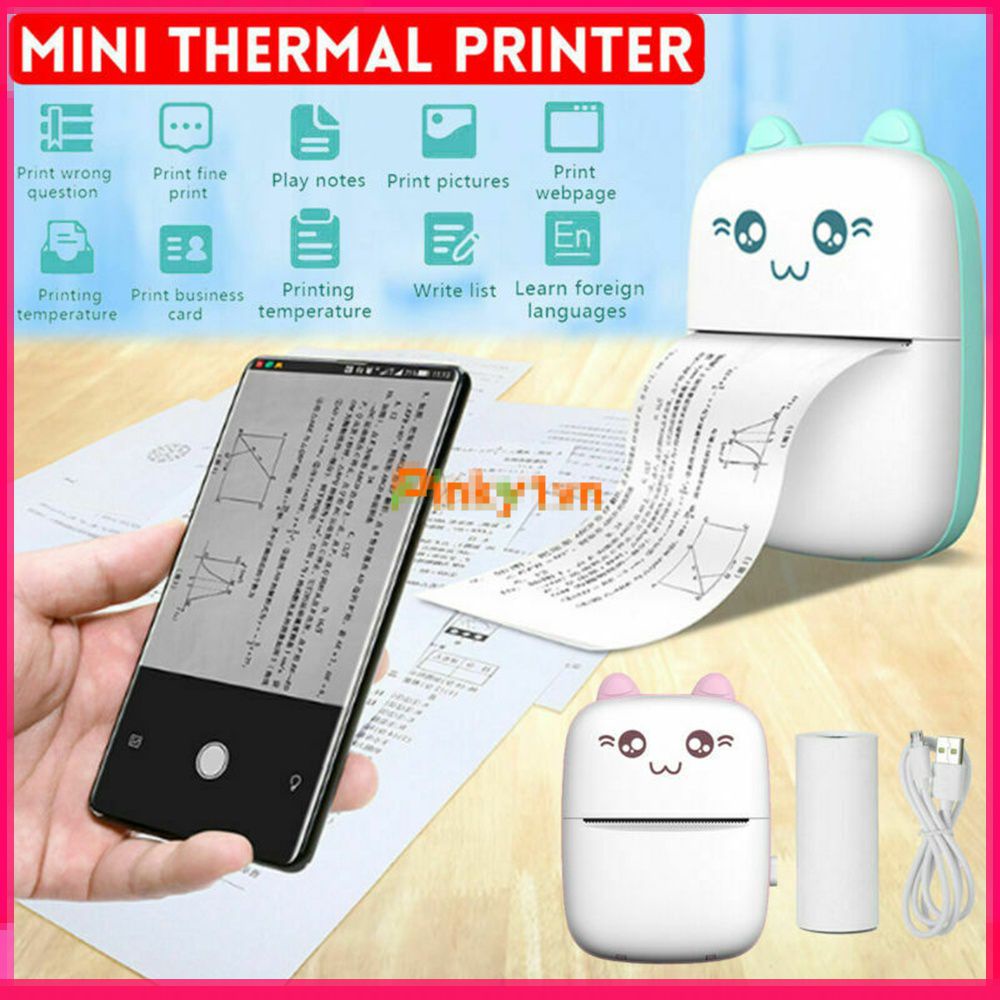 Mini Di Động Bluetooth Không Dây Máy In Nhiệt Cầm Tay Pos Tiếp Nhận Máy In Với Giá Rẻ Giấy Nhiệt