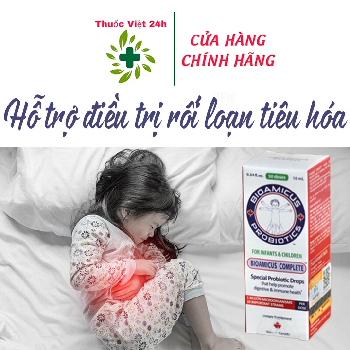 BioAmicus Complete - Men Vi Sinh Hỗ Trợ Cho Tiêu Hóa Của Trẻ - Hộp 10ml - TV24H