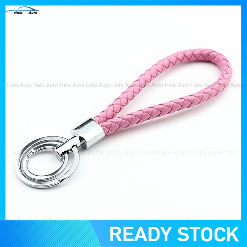 Dây bện móc chìa khóa xe hơi dễ thương