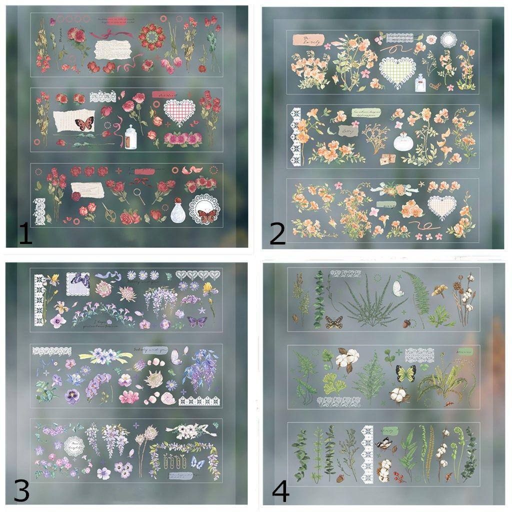 Set 24 / 3 Nhãn Dán Trang Trí Nhật Ký / Sổ Tay DIY
