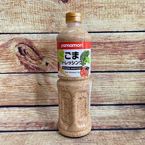 Nước chấm sốt mè rang [Yamamori] trộn salad Thái Lan - 1L./chai sản phẩm nhập khẩu chính ngạch