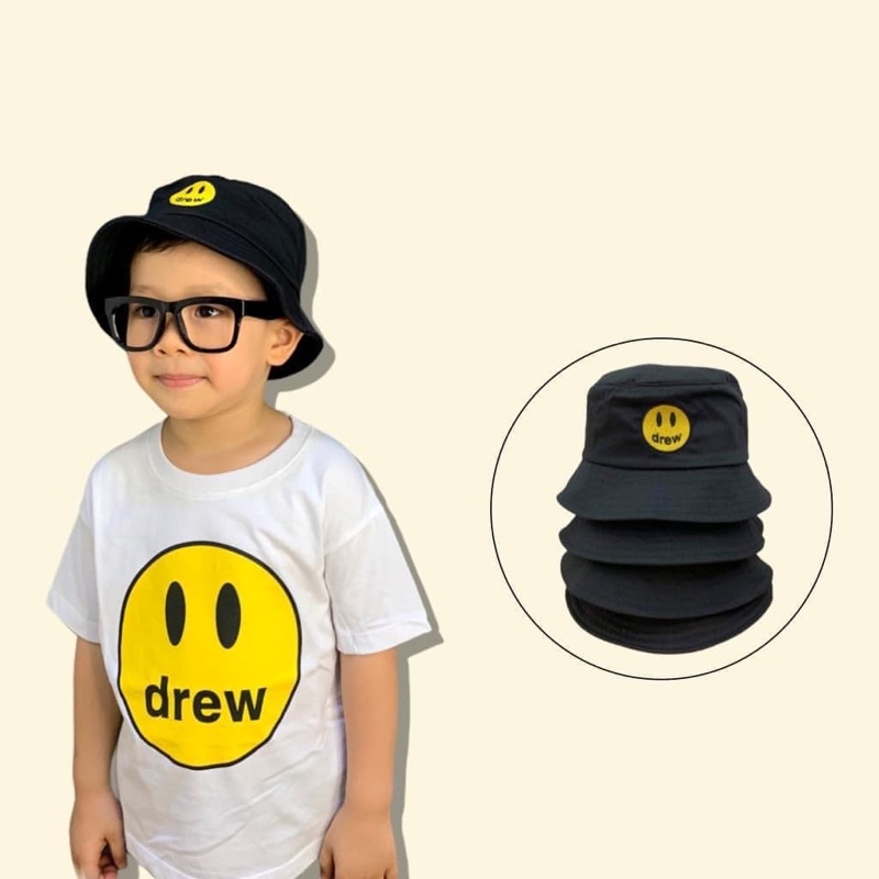 Mũ vành Drew cho bé thời trang cá tính phong cách