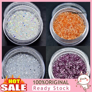 Set 300 hạt đá nhỏ trang trí móng tay nghệ thuật dành cho nữ 1.2mm