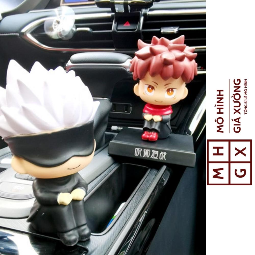 Mô hình Jujutsu Kaisen Yuji Itadori , Gozo lắc đầu cực kì dễ thương . Cao 13cm , nặng 200g . Figure anime Jujutsu Kaisen