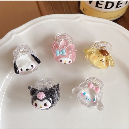 Kẹp Tóc Hình Cún Kuromi Yugui Dễ Thương Phong Cách Hàn Quốc Cho Nữ