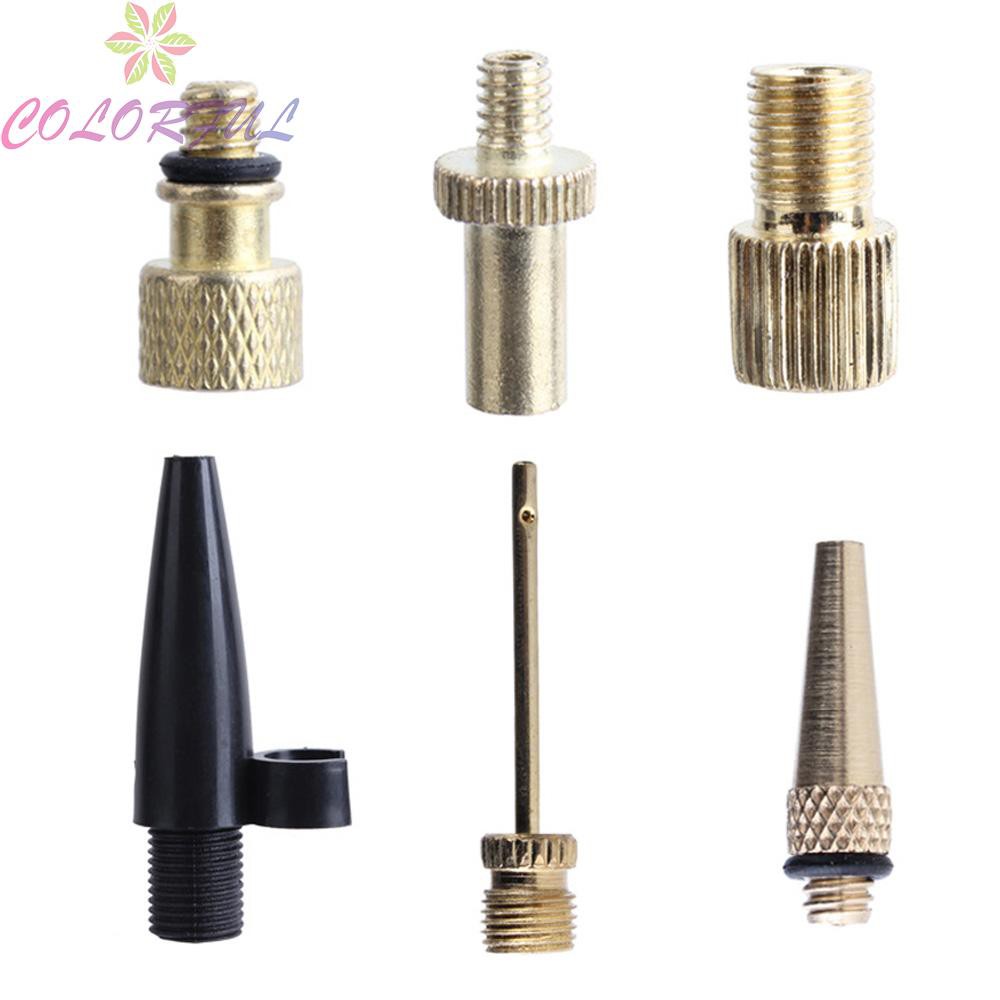 Bộ 6 vòi bơm van khí thay thế cho vòi bơm xe đạp chất lượng cao