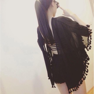 Áo Choàng Kimono Đi Biển