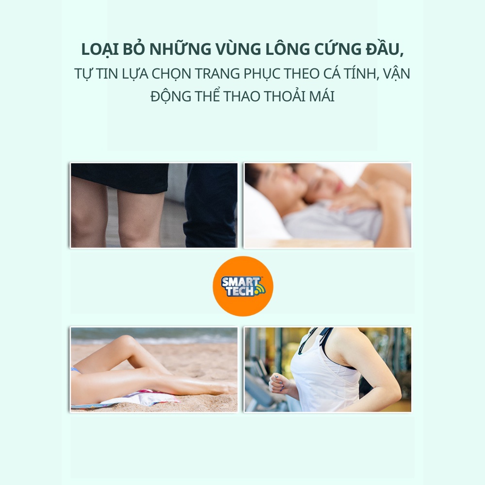 Máy triệt lông vĩnh viễn cầm tay laser IPL tại nhà, sử dụng cho vùng da chân, tay, vùng dưới cánh tay