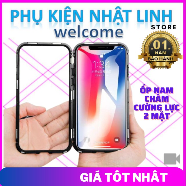 Ốp Lưng iphone,Ốp Hít  Nam Châm Cường Lực 2 MẶT IPHONE 7G,8G,7P,8P,X,XS,XS MAX,XR,IPHONE 11,11 PRO,11 PRO MAX....