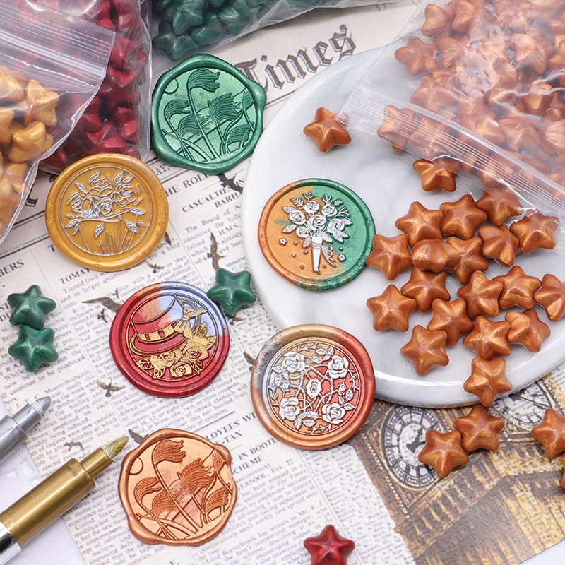 Hộp 100 Hạt Sáp 55g 48 Màu Sắc Khác Nhau Mới