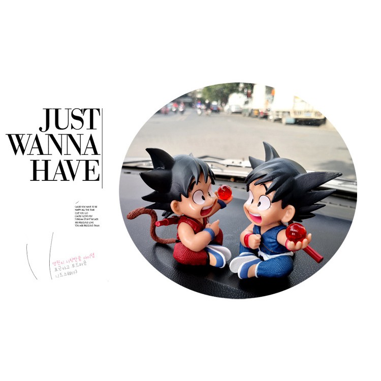 Mô hình Goku Kid , Goku lúc nhỏ tay cầm ngọc rồng - Dragon ball