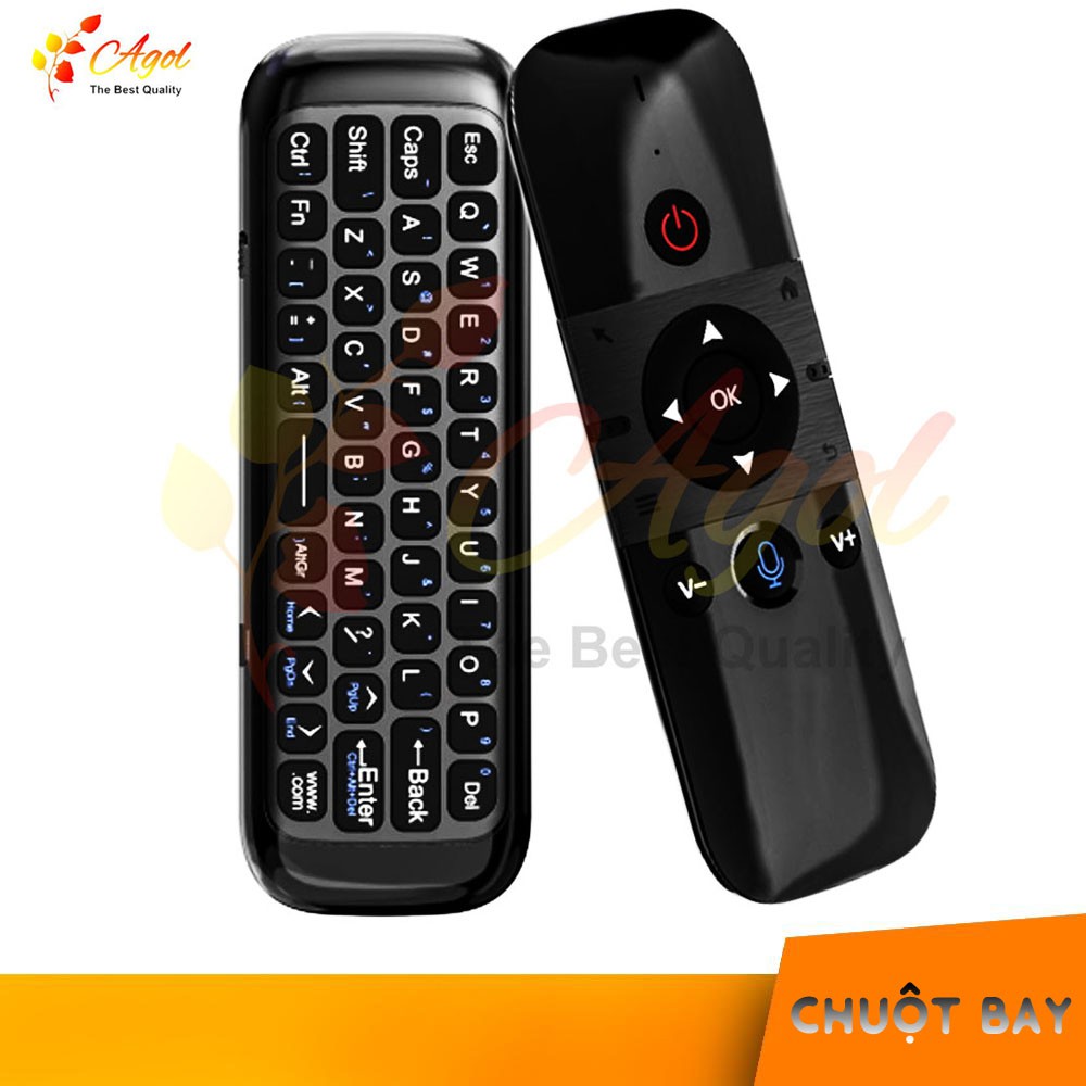 Chuột Bay có pin sạt và mic voice M8 phím tắt mở nguồn tiết kiệm pin