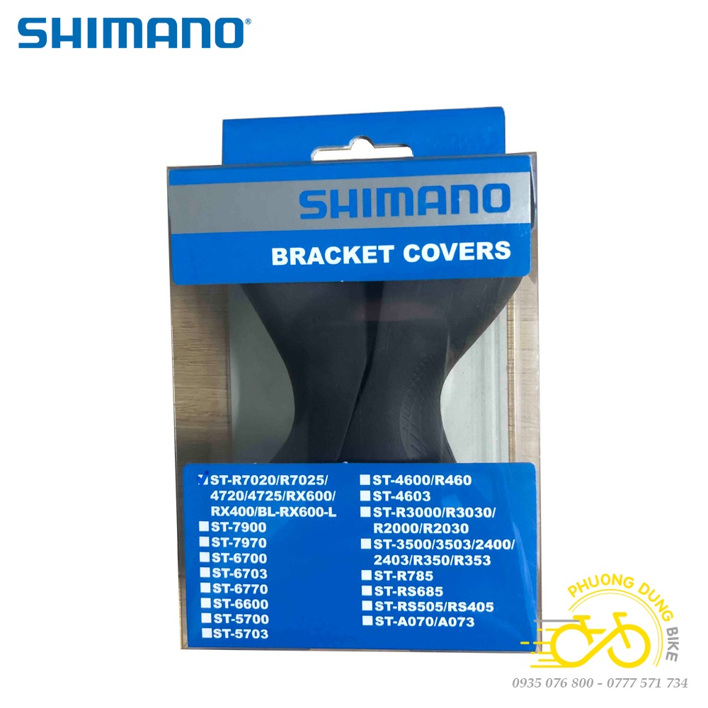 Cao su bọc tay lắc xe đạp SHIMANO ST-R7020