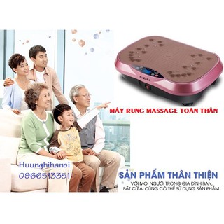 Máy rung massage toàn thân, luyện tập hàng ngày tăng cường sức khỏe, giảm đau nhức, tê bì chân tay