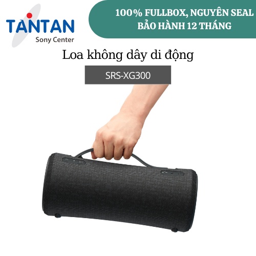 Loa không dây di động Sony SRS-XG300 - X-Balanced Speaker Unit - Âm thanh mạnh mẽ - Tay cầm thu gọn -Pin 25H - Sạc nhanh