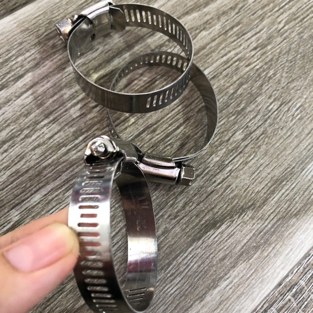 Sản phẩm gia đình làm: Phụ tùng ô tô|combo 10 cái đai xiết I nốc,quai nhê I nốc 35-51mm