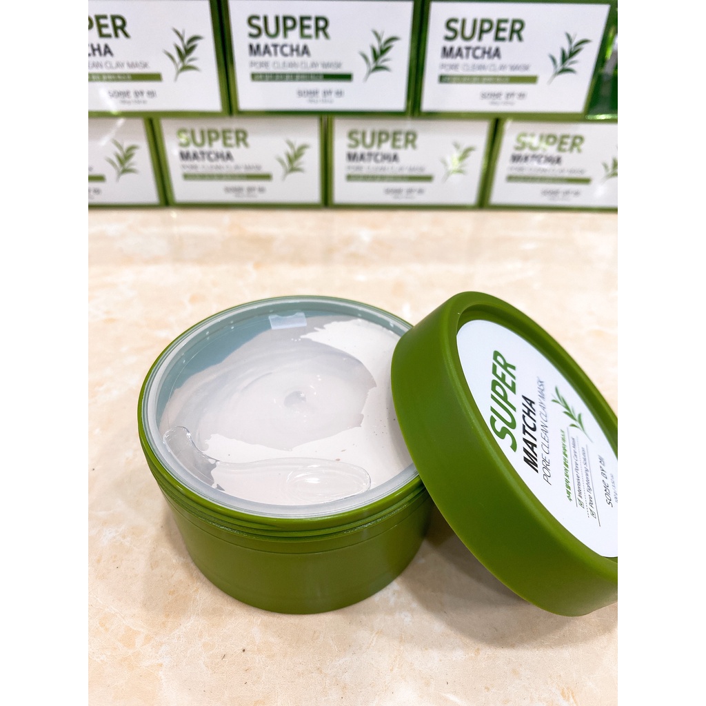 Mặt Nạ Đất Sét Some By Mi Super Matcha Pore Clean Clay Mask Hàn Quốc 100g