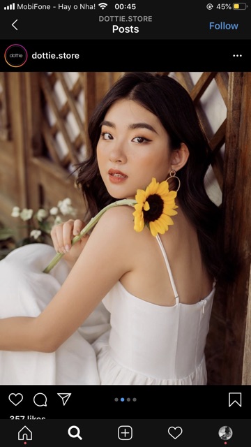 Đầm Dottie Newtag100%, Cần pass lại.