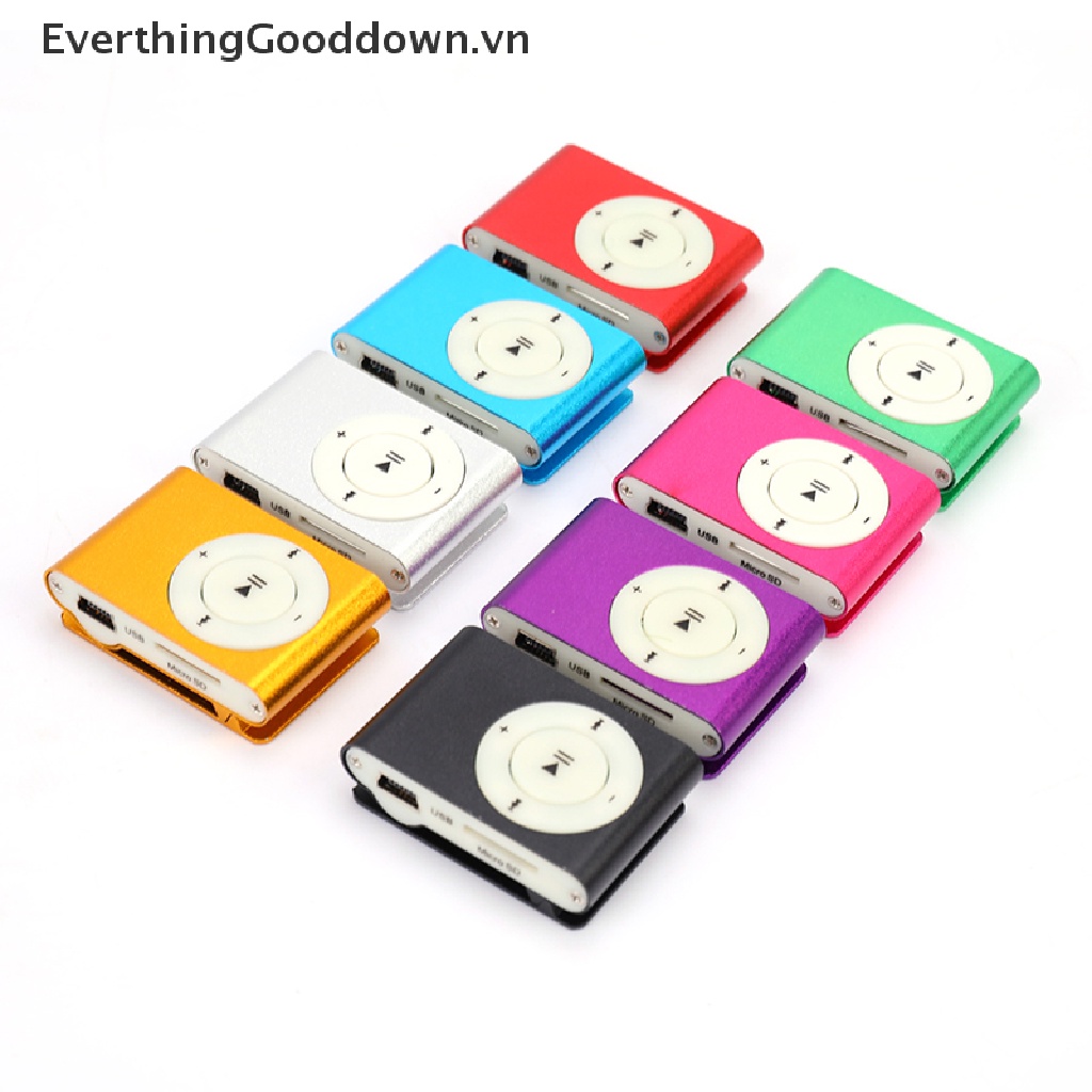 Máy Nghe Nhạc MP3 Mini Hỗ Trợ Thẻ Nhớ Micro TF 32GB