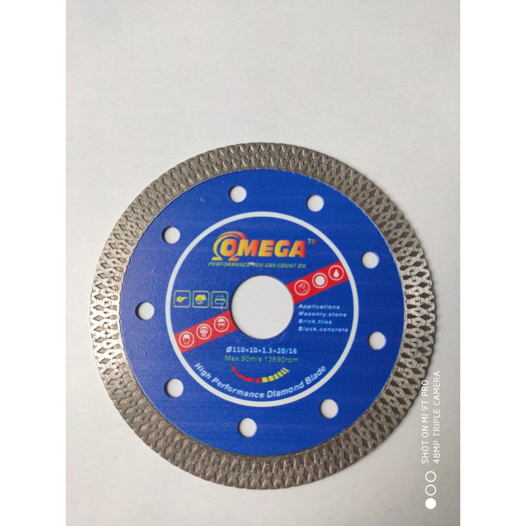Lưỡi Cắt Gạch Omega Xanh Lưới Cao Cấp