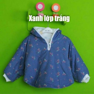 Aó choàng 2 mặt cho bé ( 1 - 3 tuổi)