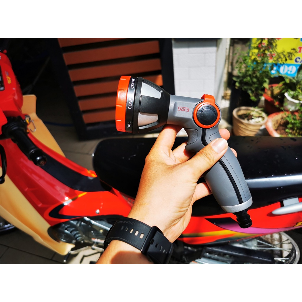 Vòi Xịt Nước SGCB Đa Năng 8 Chế Độ Chăm Sóc Xe Chuyên Nghiệp SGGD284