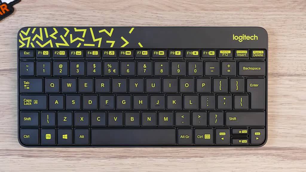 Combo chuột phím không dây Logitech MK240 - nhỏ gọn, 1 đầu thu USB, pin lâu | BigBuy360 - bigbuy360.vn