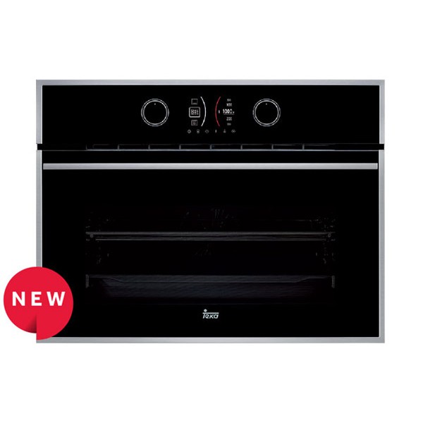 Lò hấp kết hợp nướng Teka HLC 847 SC - Kính đen, 44L, 595x559x455mm