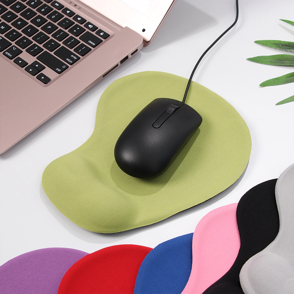 Tấm lót chuột cơ bằng silicon mềm mại nhiều màu tiện dụng cho PC Laptop