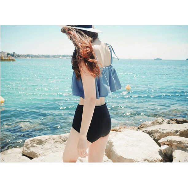 Đồ bơi nữ kín đáo QUEEN BIKINI Bikini 2 mảnh Quảng châu đi biển sexy BIK27 | BigBuy360 - bigbuy360.vn