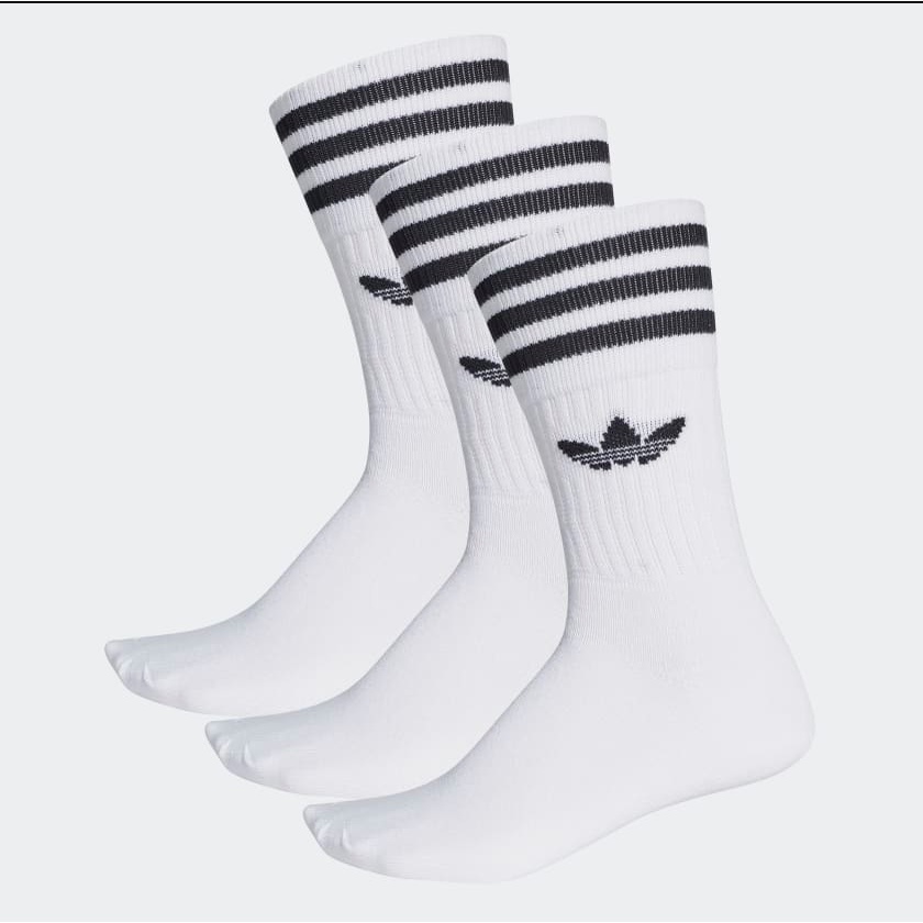 Tất adidas cao cổ nam nữ hàng cotton xuất dư phong cách thể thao hàn quốc TC02