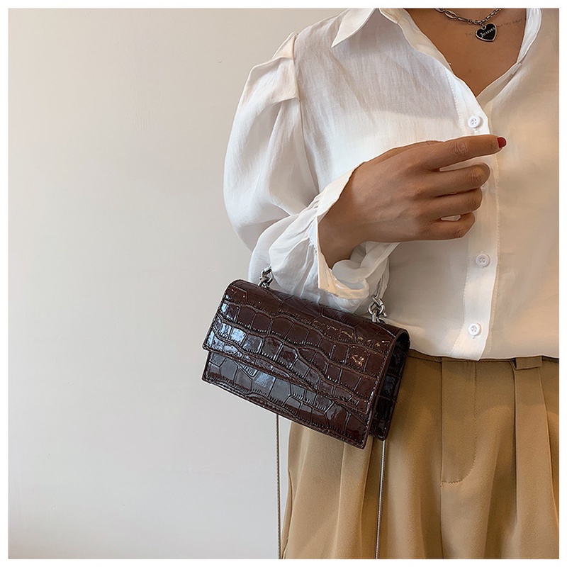 Túi Đeo Chéo Họa Tiết Viên Đá Mới 2022 Mới Với Hàng Trăm NB00412