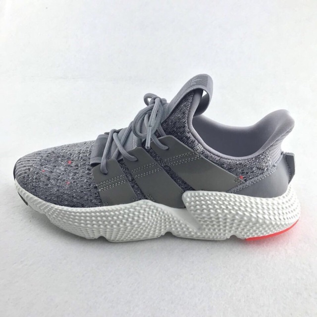 Giày thể thao sneaker Prophere xám cam đế trắng siêu nhẹ | BigBuy360 - bigbuy360.vn