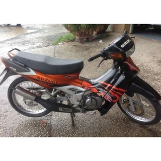 Tem satria 2000 cam đen - tem chuẩn hình - chất liệu tem cao cấp