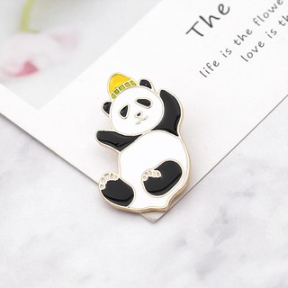 Cute Panda Brooch Garment Bag Accessories