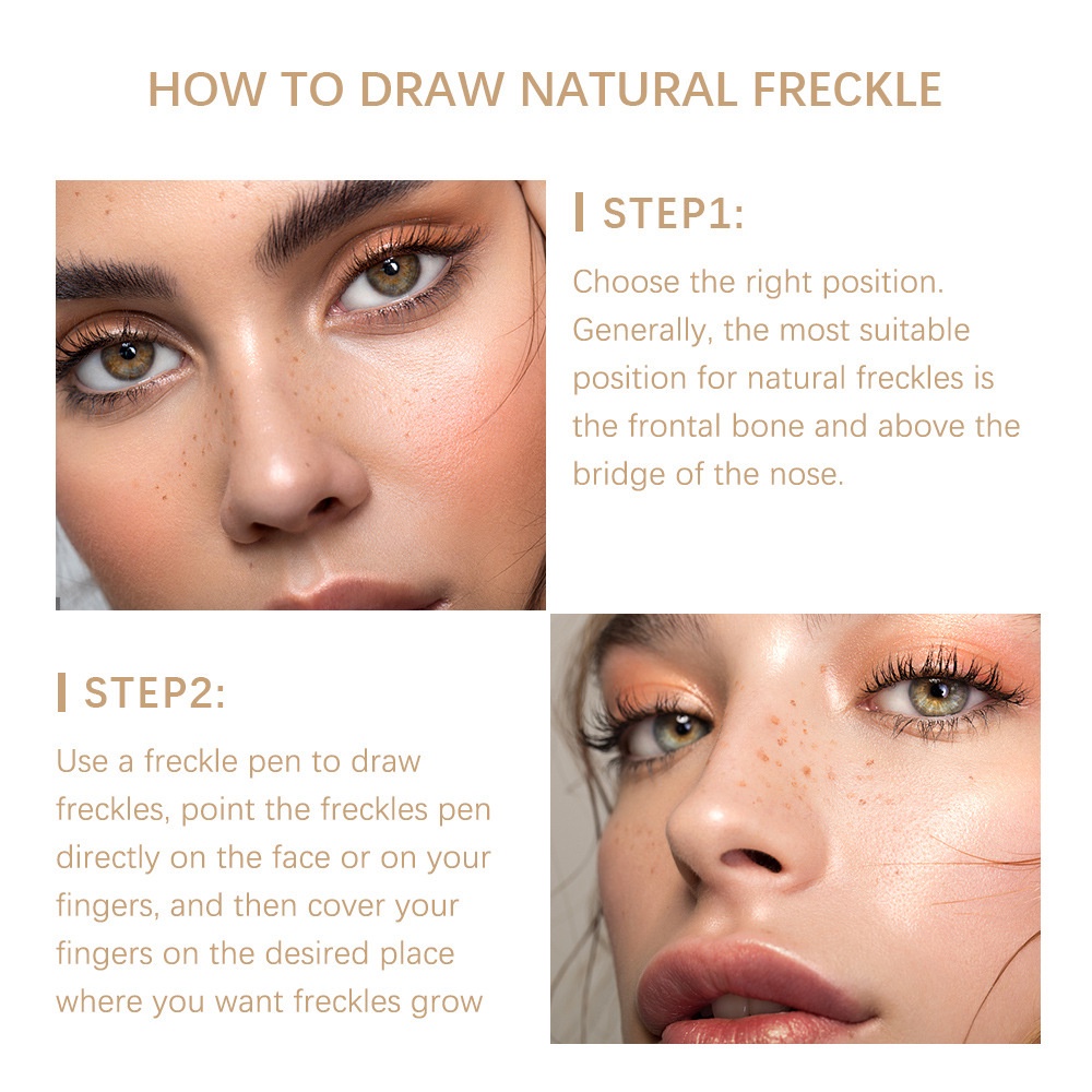 (Hàng Mới Về) Bút Xóa Tàn Nhang Màu Sắc Tự Nhiên Không Dễ Phai | BigBuy360 - bigbuy360.vn