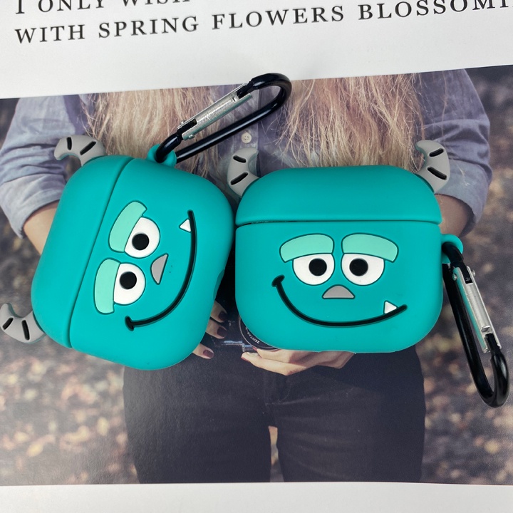Ốp Airpods 1/2/3/Pro Sully (Công Ty Quái Vật), Case Airpods 1/2/3/Pro Hoạt Hình Cute - Mã TZAP390