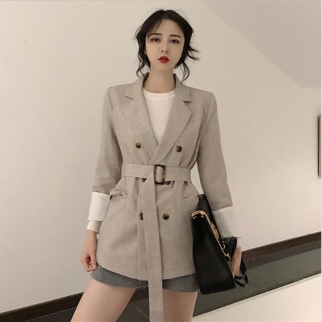 Ảnh thât cuối hình-Áo blazer thắt belt phong cách sang chảnh | BigBuy360 - bigbuy360.vn