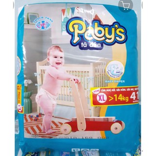 Bỉm Dán Paby's Thạch Thảo Combo 1 Gói S/49 M/46 L/43 XL/41.