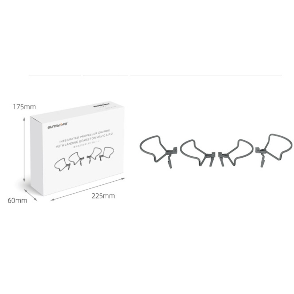 Bảo vệ cánh air 2. Bảo vệ cánh mavic Air 2/Air 2s, bộ bảo vệ cánh quạt cho mavic air 2. Sản phẩm SunnyLife. dronevn