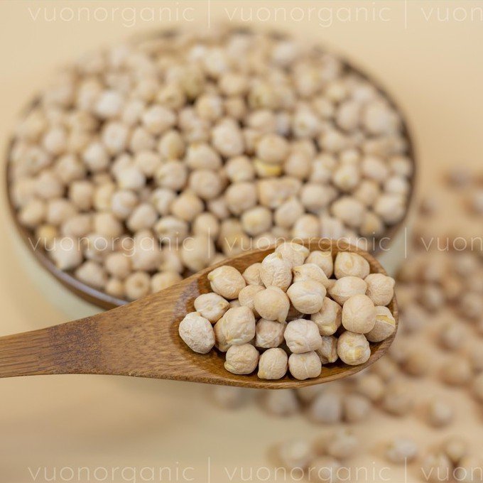 ĐẬU GÀ HỮU CƠ ARGENTINA KHÔNG BIẾN ĐỔI GEN - CHICKPEAS VƯỜN ORGANIC 500GR